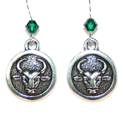 Taurus Zodiac Earrings