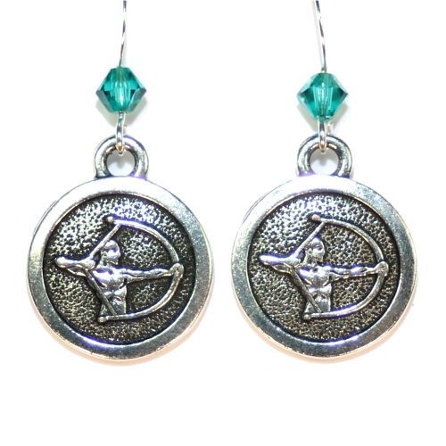 Sagittarius Zodiac Earrings