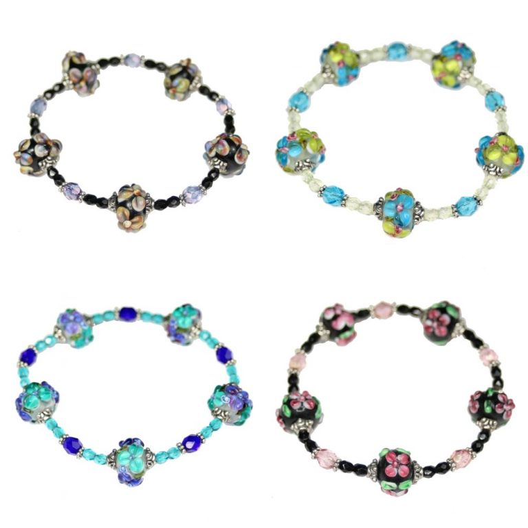 LW Flower Rondelle – Sky Blue Designs, LLC