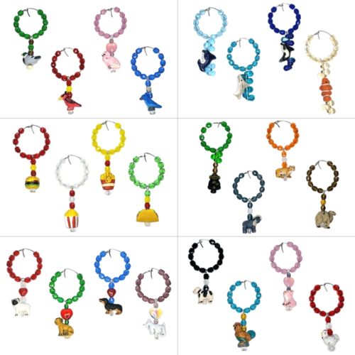 Custom Wine Glass Charms