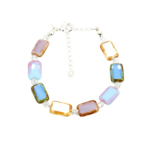 Budgie Table Cut Bird Inspired Bracelet