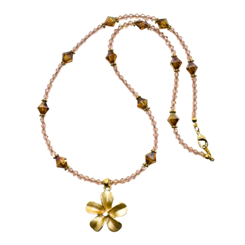 Yellow Deluxe Plumeria Necklace